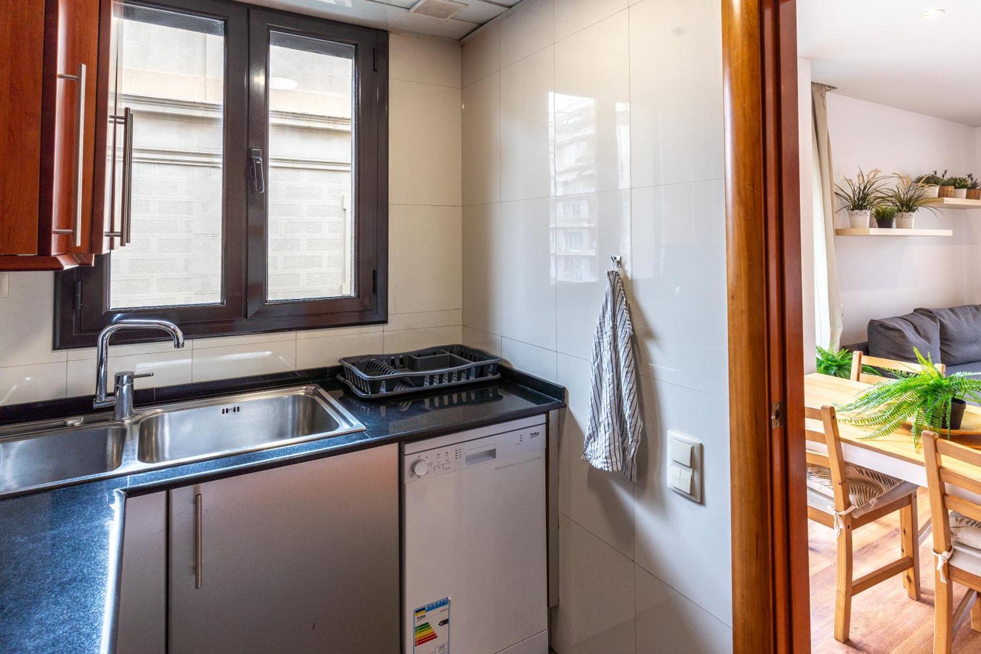 Céntrico apartamento con terraza Barcelone Extérieur photo