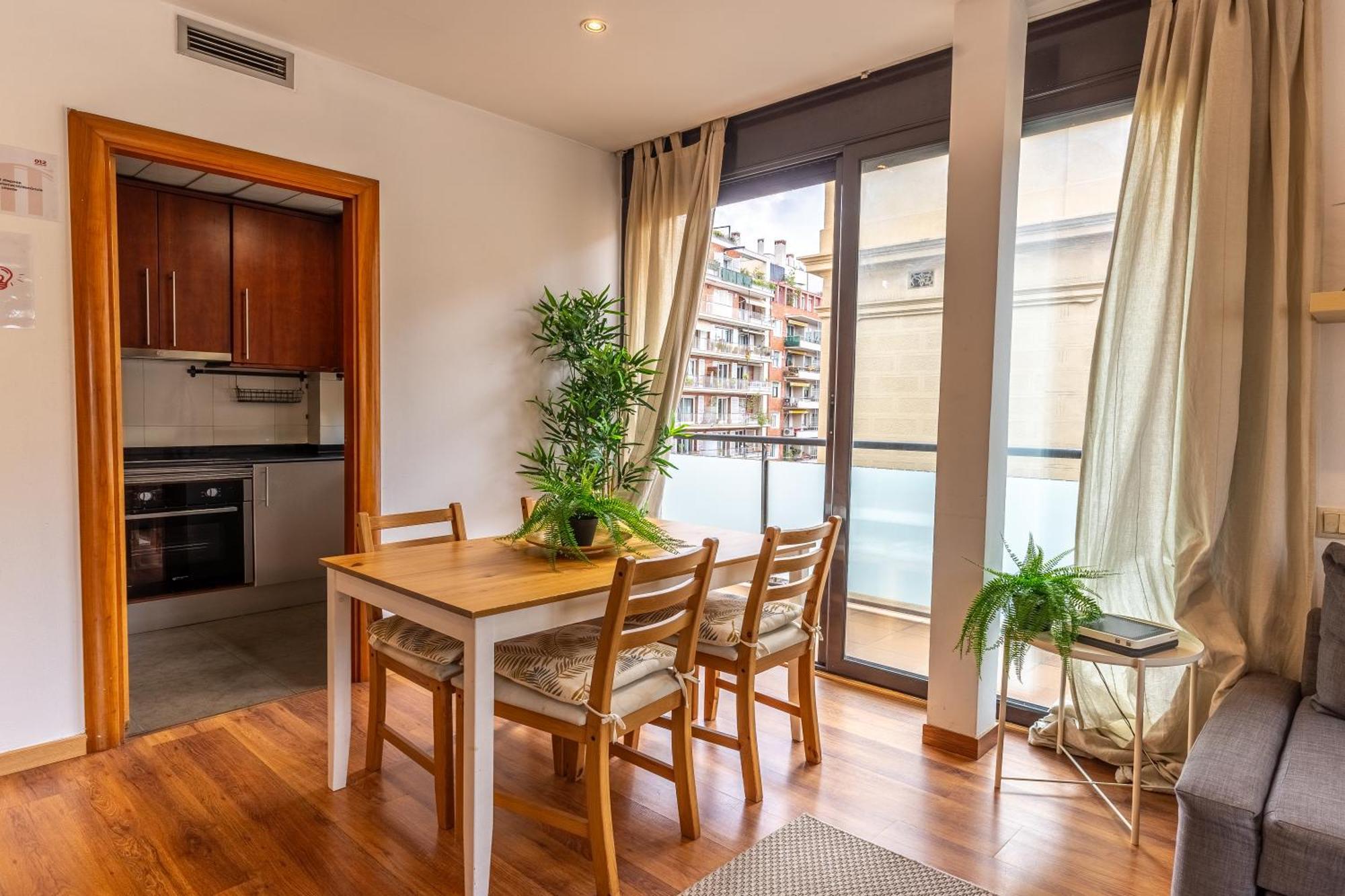 Céntrico apartamento con terraza Barcelone Extérieur photo